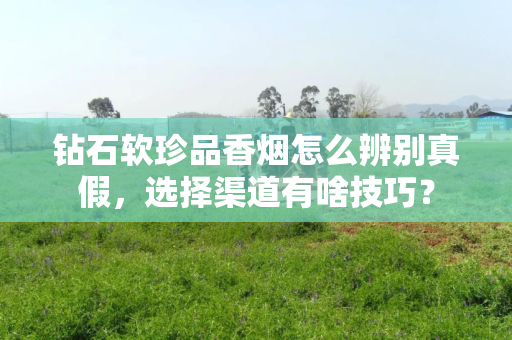 钻石软珍品香烟怎么辨别真假，选择渠道有啥技巧？